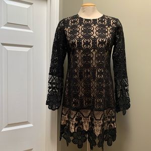 New Black Lace Dress